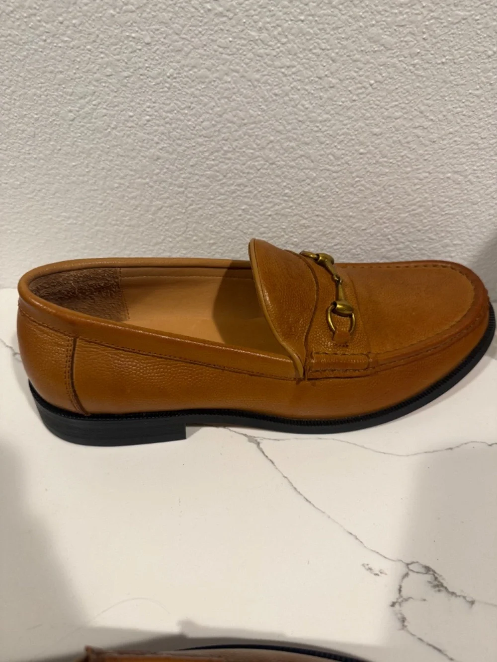 GG Wislet Horsebit Mens Loafers Size US 43 or 10 in Brown Leather